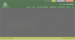 Desktop Screenshot of greenoakcarpentry.co.uk